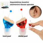 Pakraunamų skaitmeninių klausos aparatų komplektas
