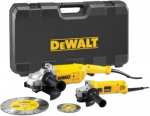 Kampinis &scaron;lifuoklis DeWalt DWE 492S + DWE4207