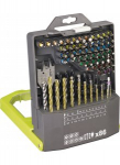 Grąžtų ir sukimo antgalių komplektas Ryobi RAK86MIXC; 86 vnt.