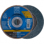 Vėduoklinis &scaron;lifavimo diskas Pferd PSF PFC Steelox; 125 mm; Z80