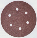 &Scaron;lif. popierius Velcro Backed 150 mm; K320; 10 vnt.