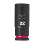 Smūginė sukimo galvutė Milwaukee Shockwave; 1/2''; 22 mm