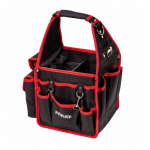 Įrankių krep&scaron;ys Parat Basic Softbag S; 235x215x400 mm juoda/raudona