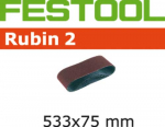 &Scaron;lif. juosta juostiniam &scaron;lifuokliui Rubin2; 75x533 mm; P150; 10 vnt.