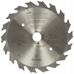 Pjovimo diskas medienai DeWalt DT1089-QZ; 165 mm