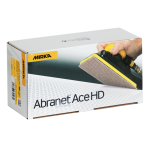 &Scaron;lifavimo tinklelis Mirka Abranet Ace HD; 81x133 mm; P80