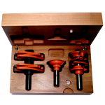 Frezų rinkinys CMT HW; 1/2'' (12,7 mm); 3 dalys