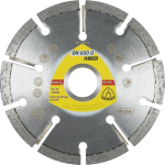 Deimantinis pjovimo diskas Klingspor DN 600 U Supra; 125x10x22,23 mm