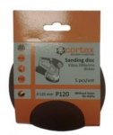 &Scaron;lifavimo popierius Cortex 18159; 125 mm; P120; 5 vnt.