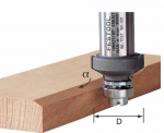 Nuožulnų freza Festool 27 mm; 45