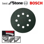 &Scaron;lif. popierius eksc. &scaron;lifuokliui Best for Stone; 125 mm; K180; 5 vnt.