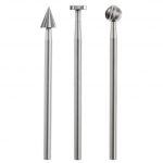 Volframo karbido pjaunamųjų antgalių rinkinys Proxxon; 3 vnt.