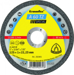 Abrazyvinis pjovimo diskas Klingspor 310504; 125x1 mm; 10 vnt.