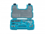 Galvučių komplektas Makita B-65573; 3/8''; 23 vnt.