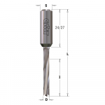 Medienos grąžtas kaltavimo staklėms CMT 311.100.72; 10x30x70 mm