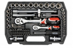 Įrankių komplektas Yato YT-38782; 72 vnt.