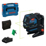 Kryžminis lazerinis nivelyras Bosch GCL 12V-50-22 CG Professional; 12 V; 1x2,0 Ah akum. + L-BOXX 136
