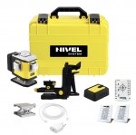 Kryžminis lazerinis nivelyras Nivel System CL5V + priedai