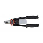 Rankinis kniediklis AWTools AW13120; 3,2-6,4 mm; 328 mm