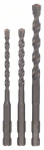 Grąžtų komplektas betonui Bosch; 5-8 mm; SDS-quick; 3 vnt.