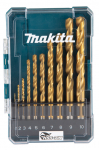 Grąžtų komplektas Makita D-72849; 1-10 mm; 10 vnt.