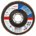 Vėduoklinis &scaron;lifavimo diskas Bosch Standard for Metal 2608603652; 115x22,23 mm; K40