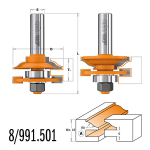 Sujungimų freza CMT 991.501.11;&nbsp; S=12 mm; D=44,4 mm