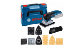 Plok&scaron;tuminis &scaron;lifuoklis Bosch GSS 18V-13 Professional; 18 V (be akumuliatoriaus ir pakrovėjo) + L-BOXX 136
