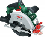 Akumuliatorinis diskinis pjūklas Bosch EasyCirc 18V-48; 150 mm (be akumuliatoriaus ir pakrovėjo)