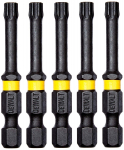 Sukimo antgalių komplektas DeWalt DT7397T-QZ; 5 vnt.