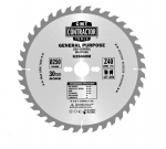 Pjovimo diskas medienai CMT K18424H-X10; 184x20 mm; Z24; 15&deg;