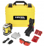 Kryžminis lazerinis nivelyras Nivel System CL4R + priedai