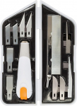 Peilių rinkinys Fiskars 1024385; 12 vnt.