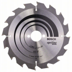 Pjovimo diskas medienai Bosch OPTILINE WOOD; 190x2x30,0 mm; Z16; 15&deg;