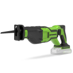 Akumuliatorinis tiesinis pjūklas Greenworks GD24RS; 24 V (be akumuliatoriaus ir pakrovėjo)