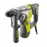 Perforatorius Ryobi RSDS800-K; 3 J; 800 W; SDS-plus