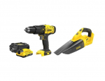 Įrankių rinkinys Stanley SFMCK219D1-QW (SFMCD711+SFMCVH001B); 18 V; 1x2,0 Ah akum.