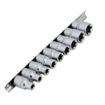 Sukimo galvučių komplektas AWTools AW38299; Torx; 1/2''; E10-E24; 9 vnt.