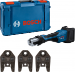 Akumuliatorinis vamzdžių presavimo įrankis Bosch GPT 18V-32; 18 V (be akumuliatoriaus ir pakrovėjo)