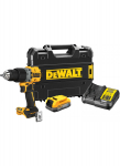 Smūginis gręžtuvas-suktuvas DeWalt DCD805E1T-QW; 18 V; 1x1,7 Ah akum.