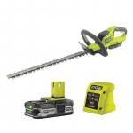 Akumuliatorinės gyvatvorių žirklės Ryobi RHT184520; 18 V; 1x2,0 Ah; 45 cm ilgio