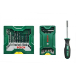 Grąžtų ir sukimo antgalių rinkinys Bosch 2607017655; 41 vnt.