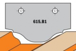 Profiliniai frezavimo galvų peiliai CMT 615.B1; 1 vnt.