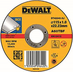 Abrazyvinis pjovimo diskas DeWalt DT42240Z; 115x1,2 mm