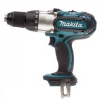 Smūginis suktuvas-gręžtuvas Makita DHP451Z; 18 V (be akumuliatoriaus ir pakrovėjo)