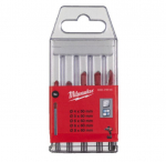 Grąžtas stiklui ir keramikinėms plytelėms Milwaukee 4932479948; 4-8 mm; 5 vnt.