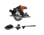 Akumuliatorinis diskinis pjūklas Black & Decker BLCCS78E1-QW; 18 V; 165 mm; 1x2,5 Ah akum.