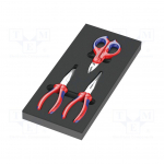 Replių komplektas Wera WE05150181001; Knipex; 3 vnt.