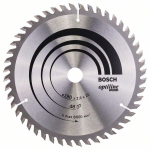 Pjovimo diskas medienai Bosch OPTILINE WOOD; 190x2,6x20,0 mm; Z48; 15&deg;