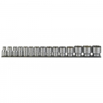 Sukimo galvučių komplektas Teng Tools M1215AF; 1/2''; 15 vnt.